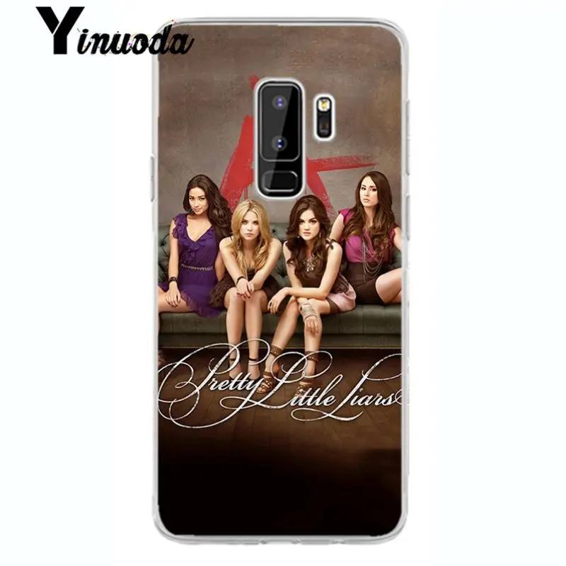 Yinuoda Pretty Little Liars PLL TV Show Новинка чехол для телефона Fundas samsung galaxy S7 edge S6 plus S8