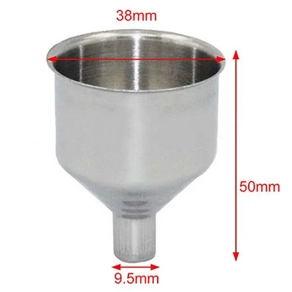 Горячий-6 шт нержавеющая сталь колба воронка Набор, Малый(6 шт