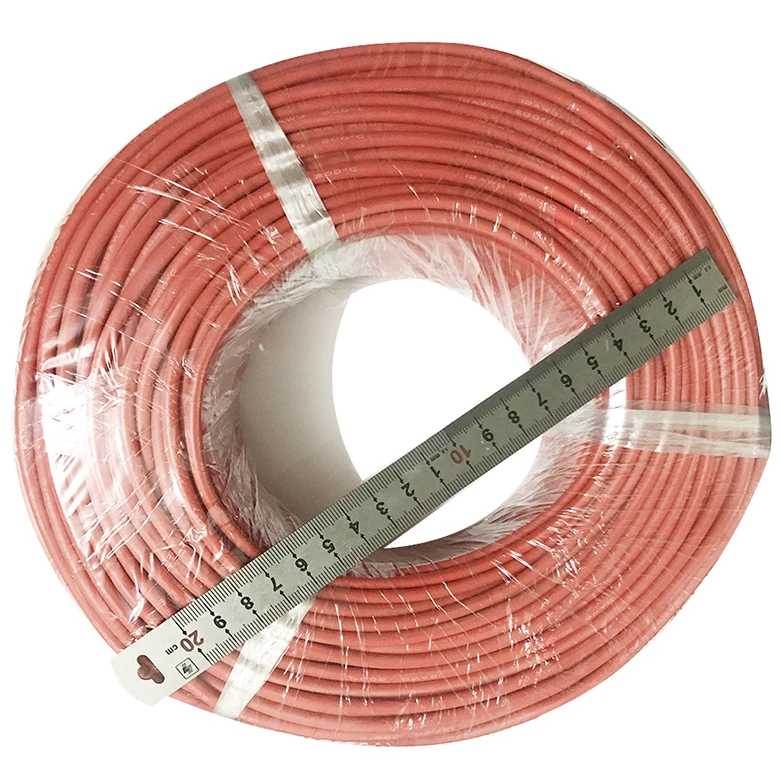 Оригинальные Кабели Калибр AWG силиконовый резиновый мягкий провод кабель красный и черный гибкий 6 7 8 10 12 14 16 18 20 Электрический провод