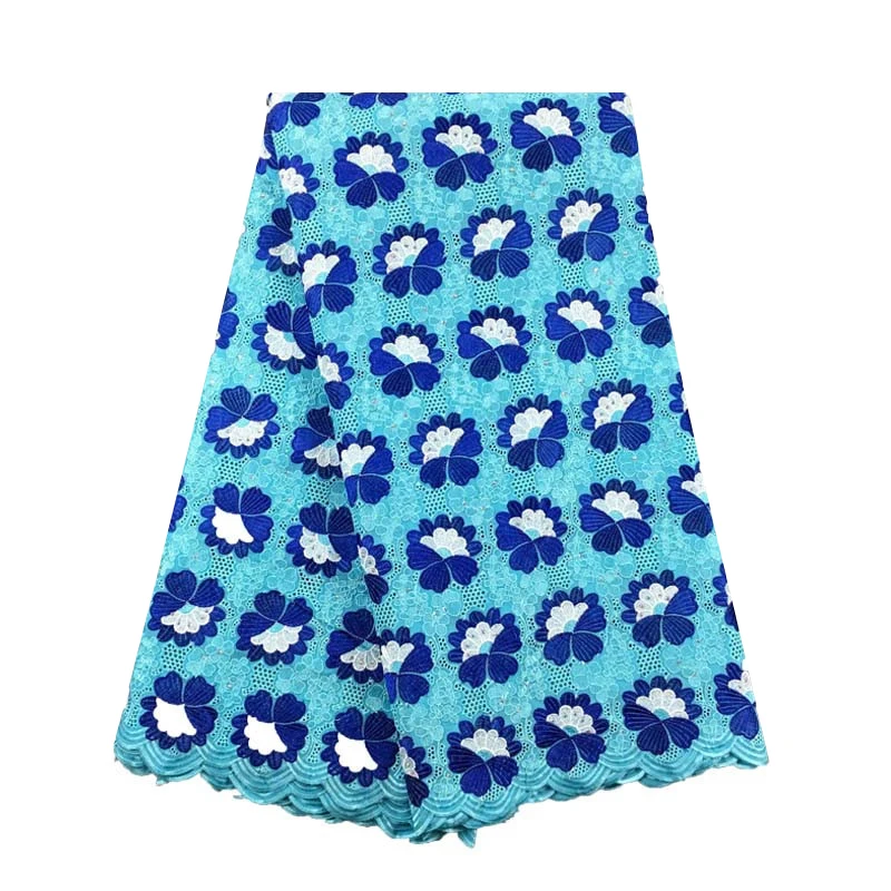 

Nigerian French Fabric 2019 Best Selling Swiss voile laces African Fabric High Quality Nigeria cotton voile Lace Fabric