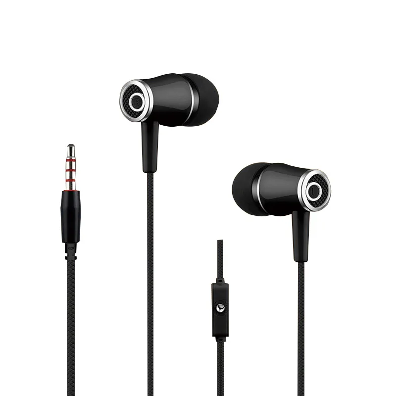 Наушники Super Bass для Samsung Xiaomi наушники с микрофоном проводные наушники-вкладыши 3 5
