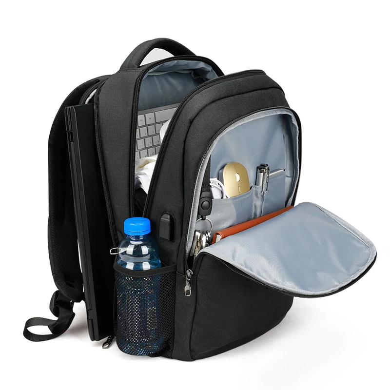  Tigernu Men Backpacks Anti theft USB Charging 15.6 Laptop Bag Mochilas Escolar Feminine Male Bagpac - 32846141948