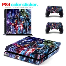 Hot Sale for PS4 Skin 1 Set Body Skins For Play station 4 Sticker Decal Cover + 2 Controller Sticker ps4 accessories