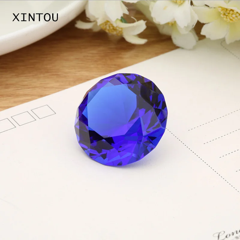 XINTOU Кристалл Стекло Алмаз 3 см craft подарки офис Декор для свадьбы Валентина