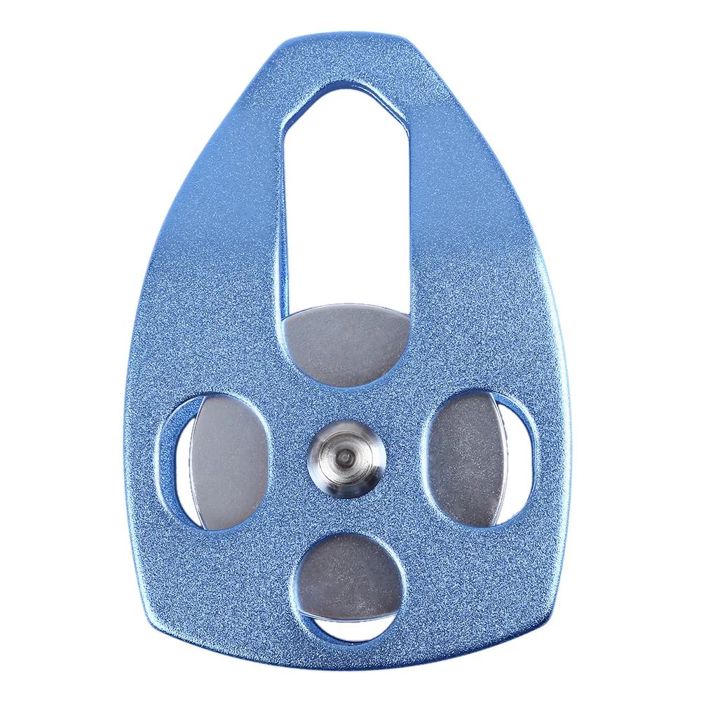 Buy 30KN Small Mobile Pulley Lightweight Aluminum Rock