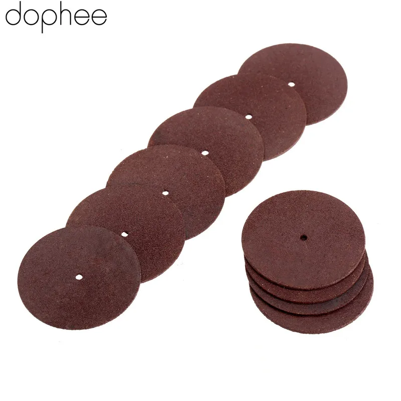 Dophee 50pcs Cutting Disc Resin Grinding Wheel Mini Circular Saw Dremel Accessories Abrasive