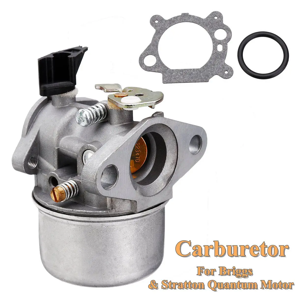 1 шт. Choke Vergaser carburateur карбюратор Briggs Stratton Quantum Motor 498965 с прокладкой и резиновым