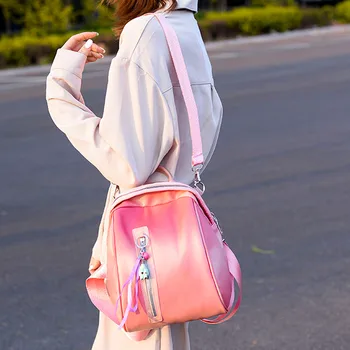 

2020 backpack Brand new style Women's Fashion Backpack Large Capacity Computer Bag Shoulder Bag Color backpacks high quality