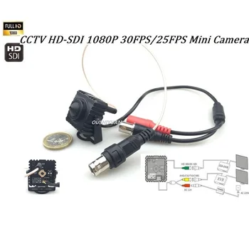 

CCTV HD SDI Camera Panasonic 2.1 MP 1080P Full Lens 3.7mm SDI /AHD/TVI/CVI /CVBS WDR Security Industrial ATM Mini SDI Camera