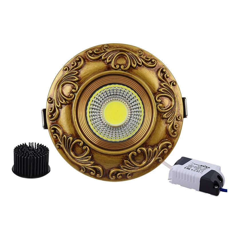 4PCS lot Super Bright Recessed Dimmable LED Spot lights LED Downlights decoration Ceiling Down LED Lamps