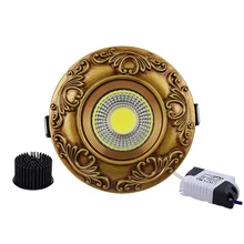 4PCS/lot Super Bright Recessed Dimmable LED Spot lights LED Downlights decoration Ceiling Down LED Lamps 110V-220V 5W 8W 10W 12W