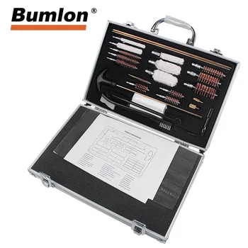 

24PCS Universal Hunting Gun Cleaning Kit Rifle Pistol Handgun Cleaning Kit Set RL37-0092 Shotgun Cleaner for Hunting Durabl