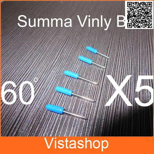 5 pcs 60 Degree For Summa D Cutting Blade Vinyl Cutter