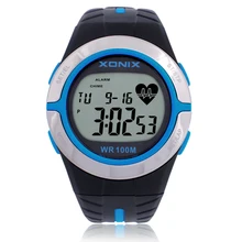 Xonix Men Women Heart Rate Calorie Watches Sports Watch HRM Heath Care BMI Unisex Running Diving Swim Wristwatch Waterproof 100m