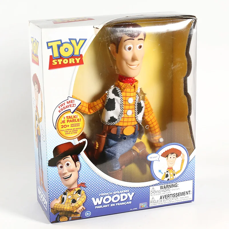 

Talking Woody Jessie Figure Action Toy Story PVC Collectible Model Toy 1995-2015 Sherif Action Parlante