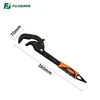Llave de tubo rápida Universal FUJIWARA juego de llave de tubo de ajuste automático con cuerpo de hierro fundido (2 unidades) 14-30mm 30mm 60 ► Foto 2/6