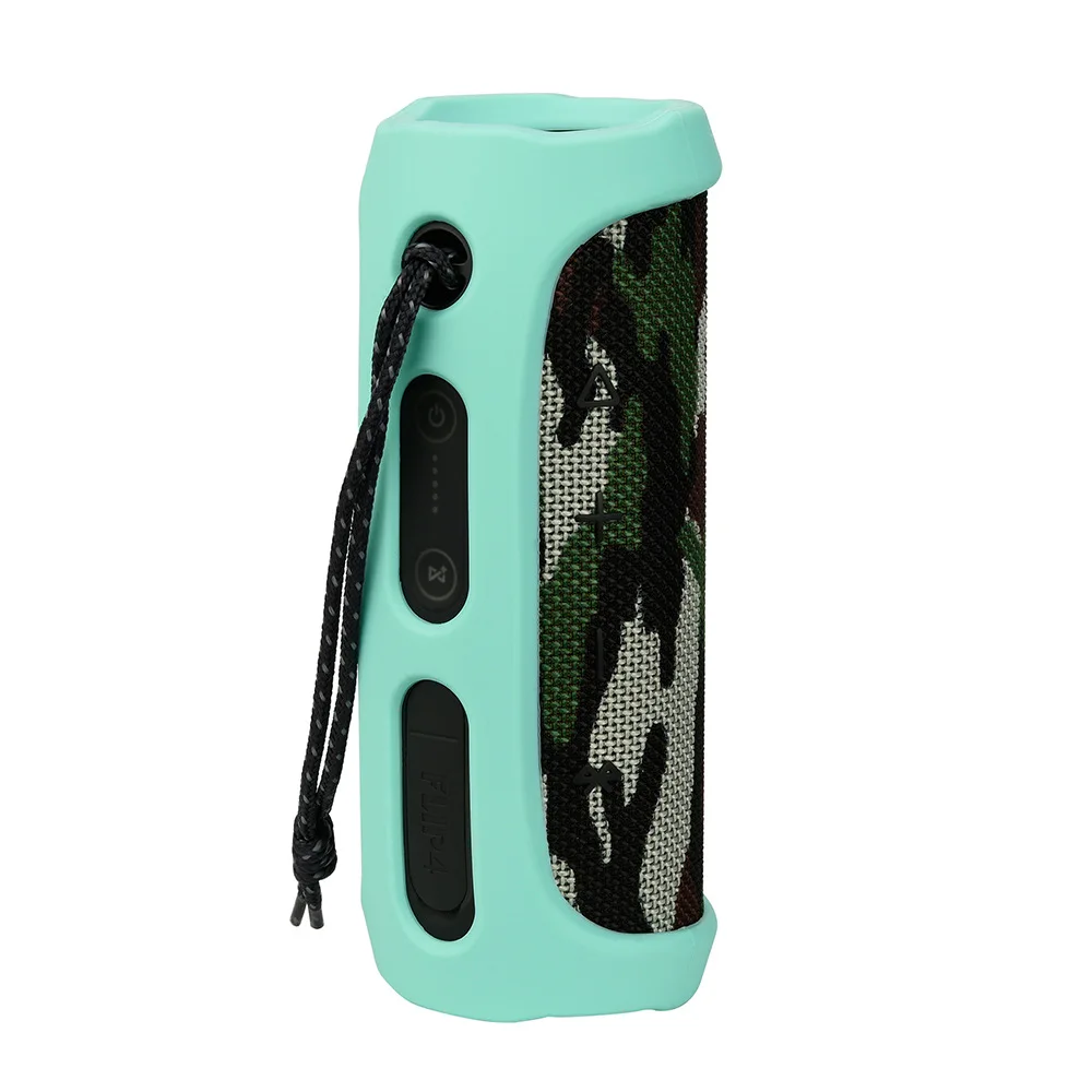 

Protective Silicone Case Cover for JBL Flip 4 Bluetooth Speaker Shockproof Waterproof Protective Case for JBL Flip4 Speaker