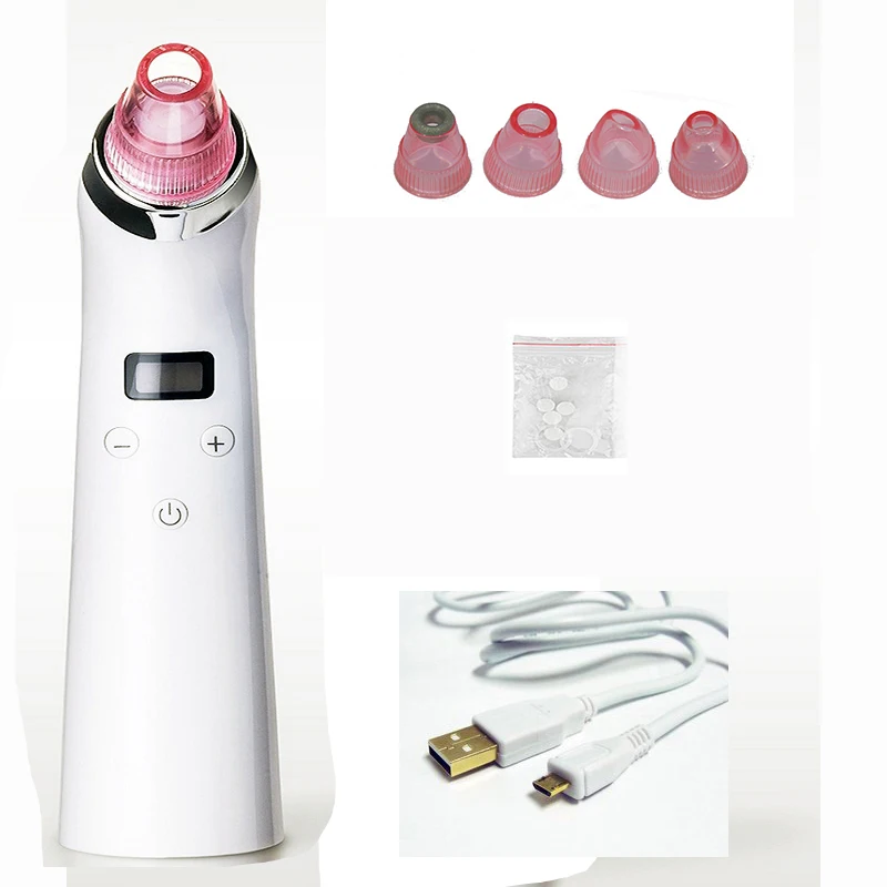 50 pieces/lot Hot selling 5 strength level vacuum blackhead suction