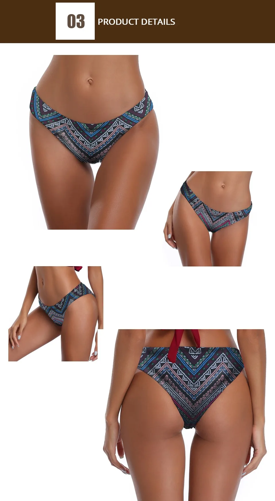 SHEKINI Cheeky Bikini Bottoms Strappy Low Rise бразильские стринги купальные шорты для женщин