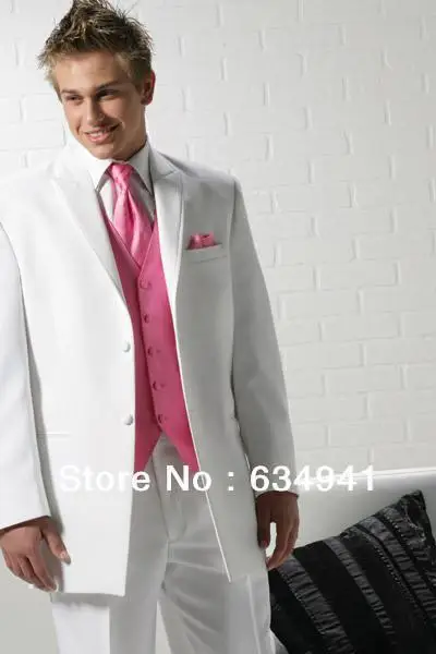 Fashion Slim Fit Brown Men Suit Wedding Party Prom Suit