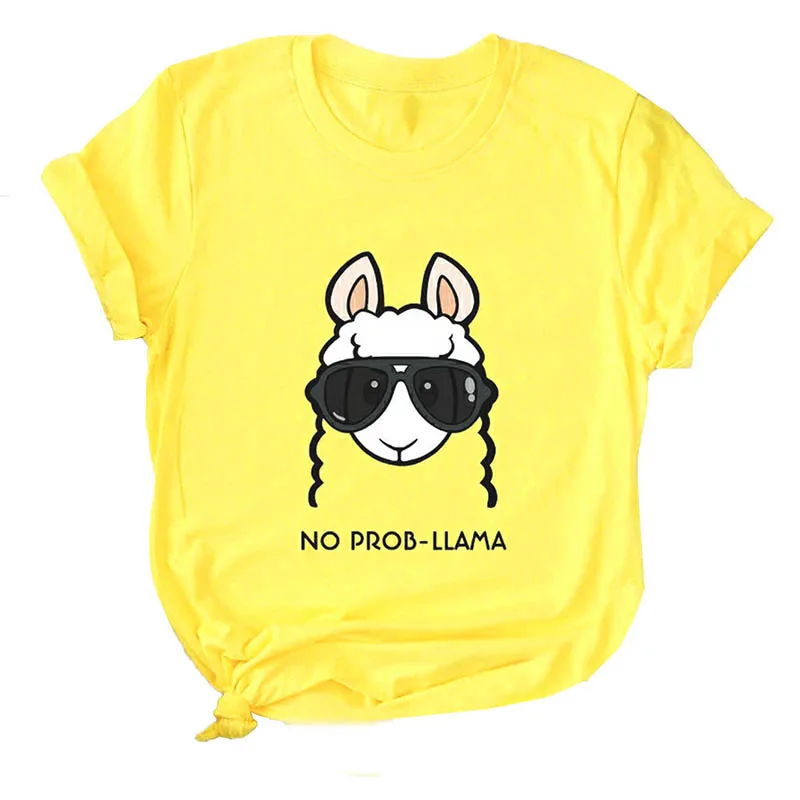 Женские футболки 3XL 4XL 5XL Большие размеры футболка с рисунком авокадо принт с коротким рукавом топы Корейская футболка Harajuku футболки - Цвет: yellow 5