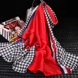 Новый хорошее качество Для женщин длинный шелковый шарф лето шелковые шарфы для женские шали и палантины пашмины платок-Бандана hijiabs шарфы