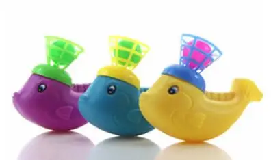 Дует удовольствие шарик, выдуваемый из корзинки Magic подвесные шары для детей для маленьких мальчиков и девочек головоломки традиционные игрушки родителей детских игр - Цвет: Fish 1pcs
