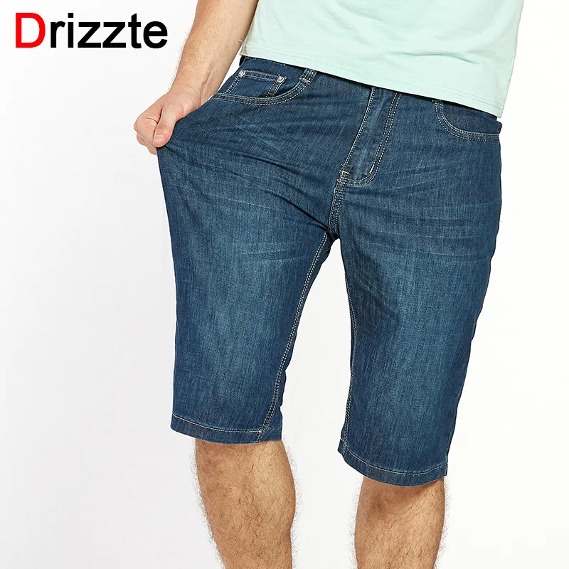 

Drizzte Summer Fashion Mens Jeans Stretch Denim Plus Size Jeans Shorts Pants Trouser Size 42 44 46 48 50 52 Big and Tall