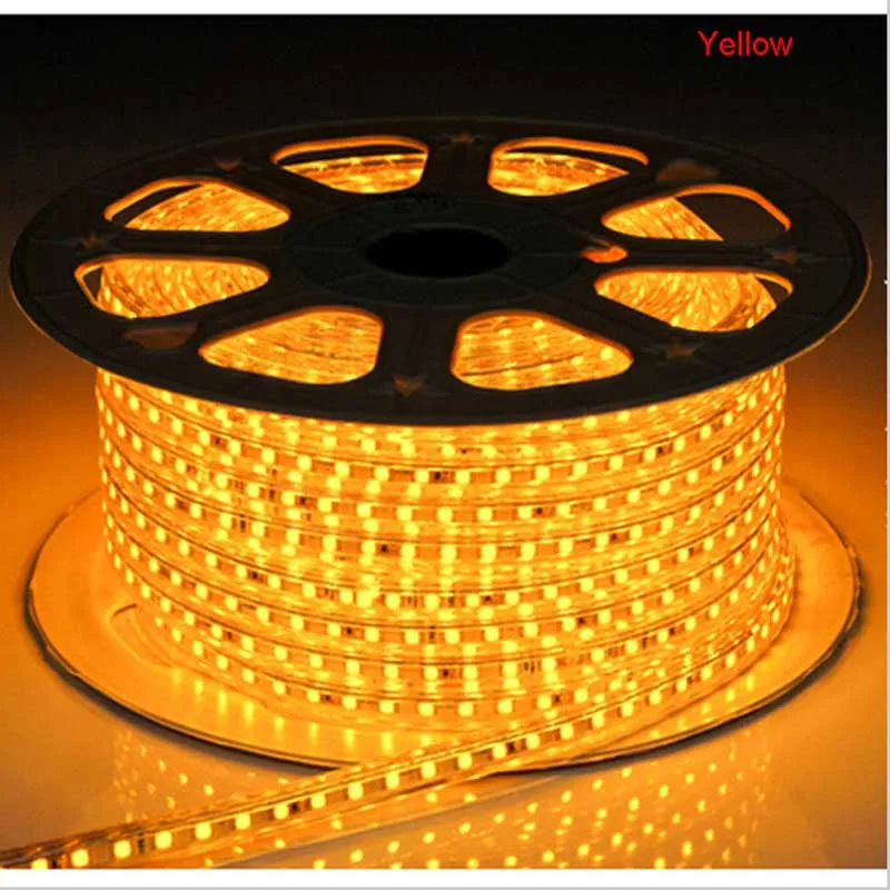 

M Spanish Direct Sales LED Strip 5730 Flexible LED Light 50/100/200m Brighter Indoor Decorative Tape White Blue Red Led Strips