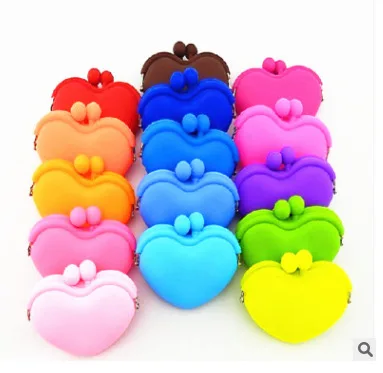 

NEW MINI Women Wallets Fashion Women Love Messenger Bags Silicone Coin Purse Baby Toys Children purse