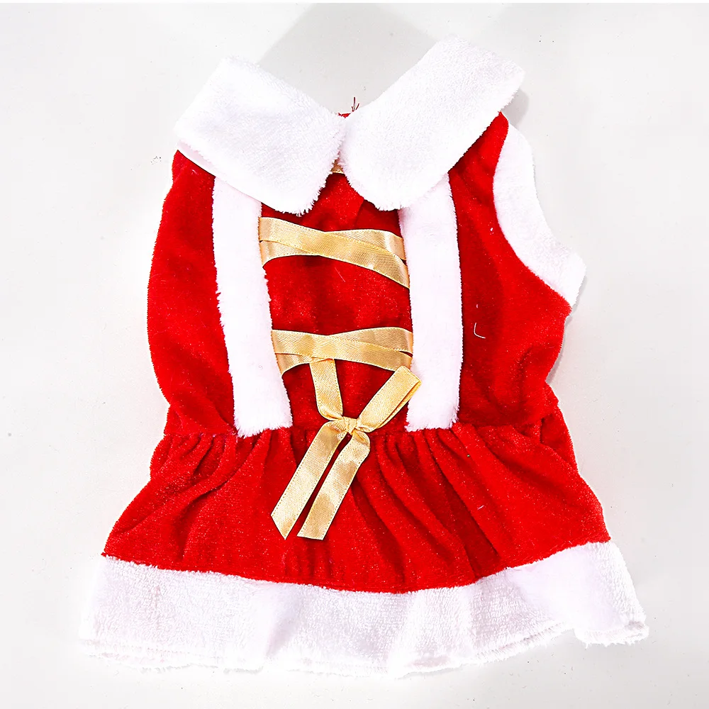 Christmas Dog Warm Dress French Bulldog Puppy Clothes For Small Large Dogs Poodle Winter Sweatshirt Cotton Dog Clothes  (15)