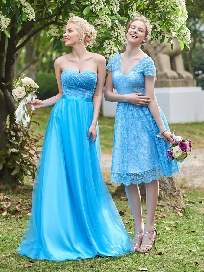 

2020 Fancy A-Line Sweetheart Lace Top Long Bridesmaid Dresses Customed Long Wedding Party Dress Prom Gowns Vestido De Noiva