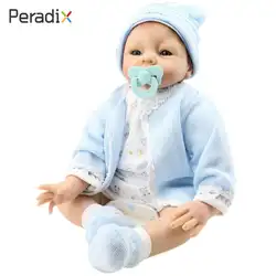 Peradix 46 см Детские Силиконовые куклы Rebirth 1 компл. куклы игрушки для детей реалистичные детские игрушки Сон newman кукла для детей игрушка