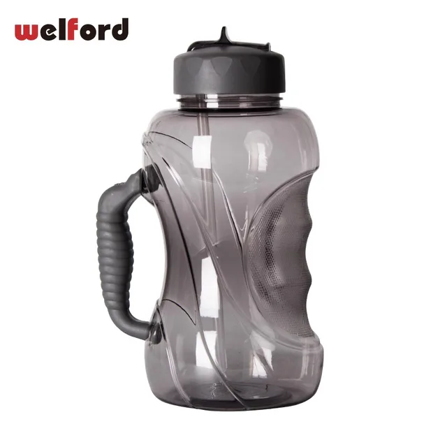 1500 ml Grande Capacità della Bottiglia di Acqua con Paglia e Maniglia a prova d 1500 ml Grande Capacità della Bottiglia di Acqua con Paglia e Maniglia a prova d