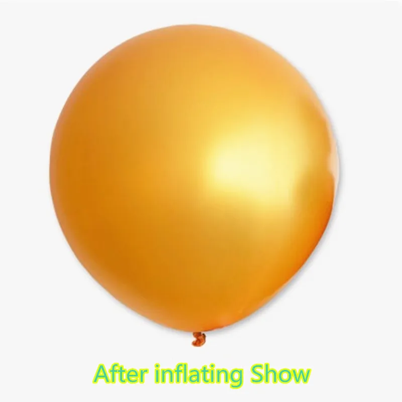 Большой латексный воздушный шар, 6 шт., большие воздушные шары для золотой фотосессии/дня рождения/свадебной вечеринки/фестиваля/события/карнавала, Декор