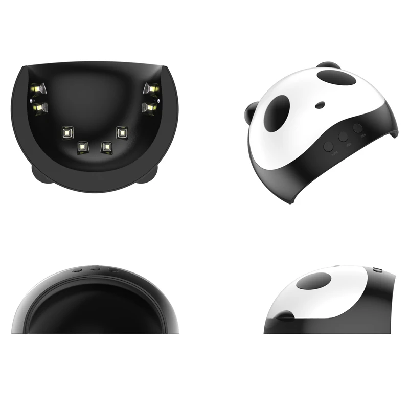  Nail Dryers 36W Panda Uv Lamp Gel Nail Polish Curing Led Nail Lamp Manicure Machine With Sensor USB