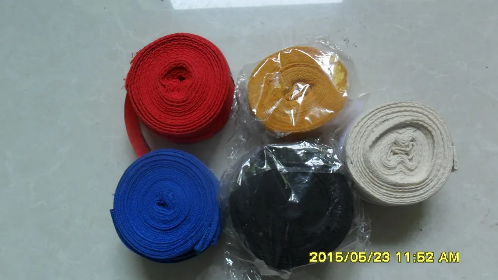 

3M boxing cotton elastic boxing bandage strap boxing gloves sanda muaythai bandage 2pcs/roll