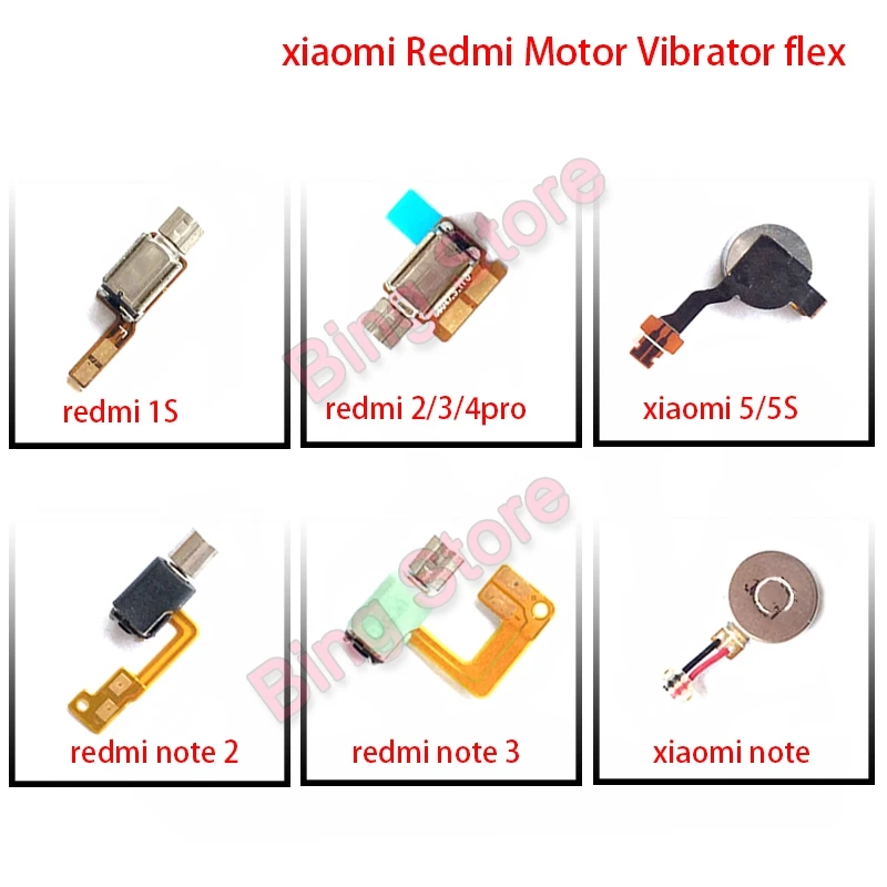 For Xiaomi 5 Mi5 mi5s 5s plus Redmi Note 2 3 3s 4 pro Plus mi Vibrator Motor Vibration Module Flex Cable Original | Мобильные