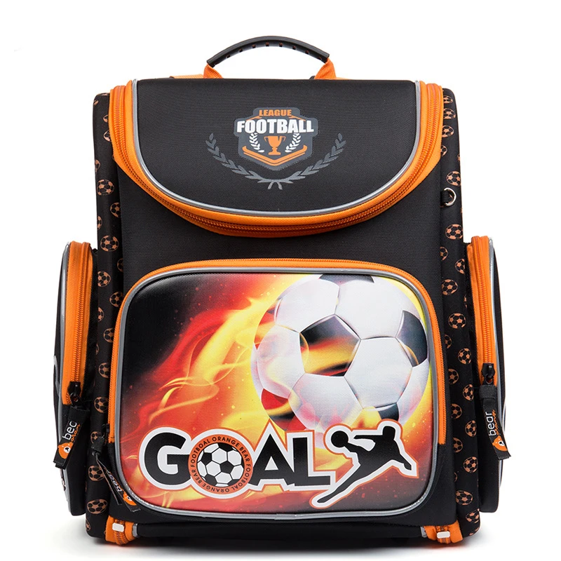 

NEW Waterproof Orthopedic Backpack Boys Racing Cars Printed Children School Bags Primary Book Bag Kids Knapsack Mochila Infantil