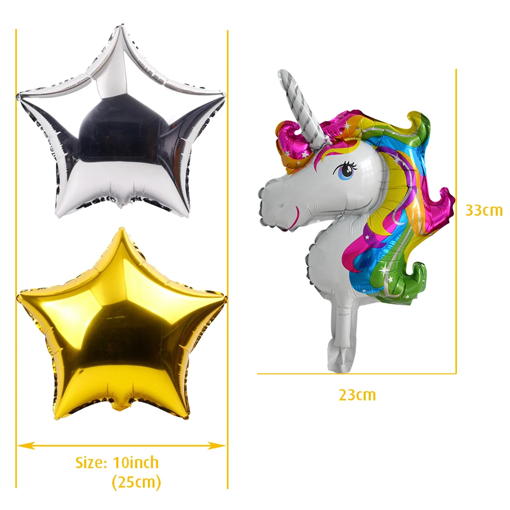 Baby Shower set unicorn size