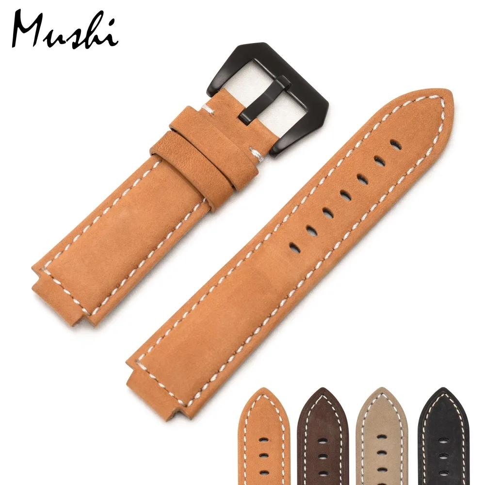 Ремешок из натуральной кожи для часов Timex T49859 | T2N720 T2p141 T2n722 723 738 739|Ремешки часов|