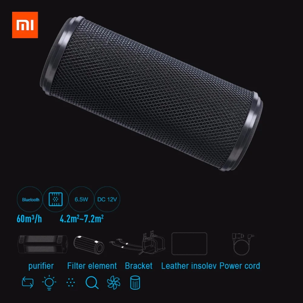 Xiaomi автомобильный очиститель воздуха фильтр Mijia активированный уголь