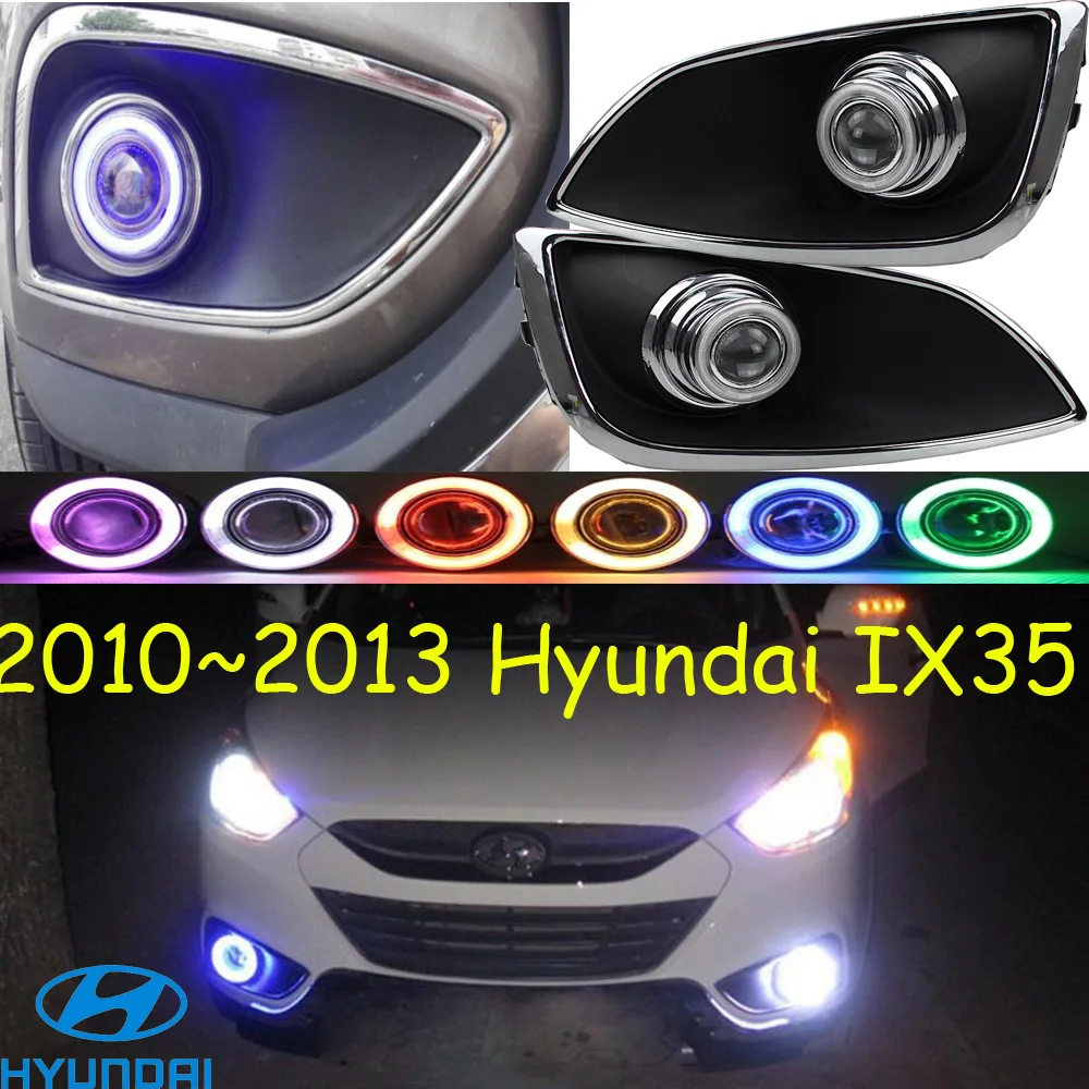 

car bumper Tucson headlight for Hyundai IX35 fog projector lens light 2010~2013y car accessories CCFL for Hyundai IX35 headlamp