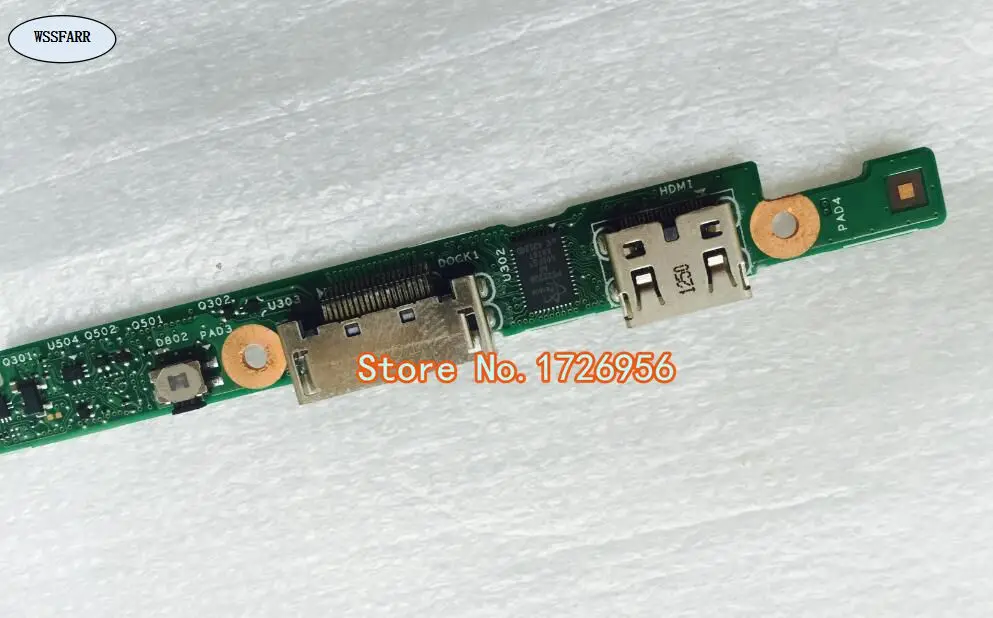 Для lenovo для ThinkPad tablet 2 HDMI плата для зарядного устройства USB 04X4700 48.4VX02.021