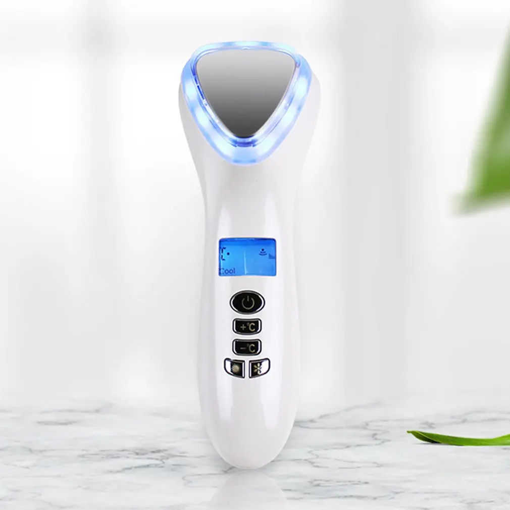 

Color Light Facial Care Ultrasonic Exporter Iontophoresis Home Multi-function Beauty Equipment