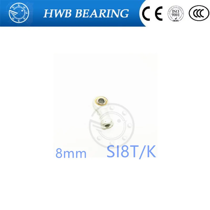 

Free Shipping 2pcs 8mm Female SI8T/K PHSA8 Ball Joint Metric Threaded Rod End Joint Bearing SI8TK 8mm rod
