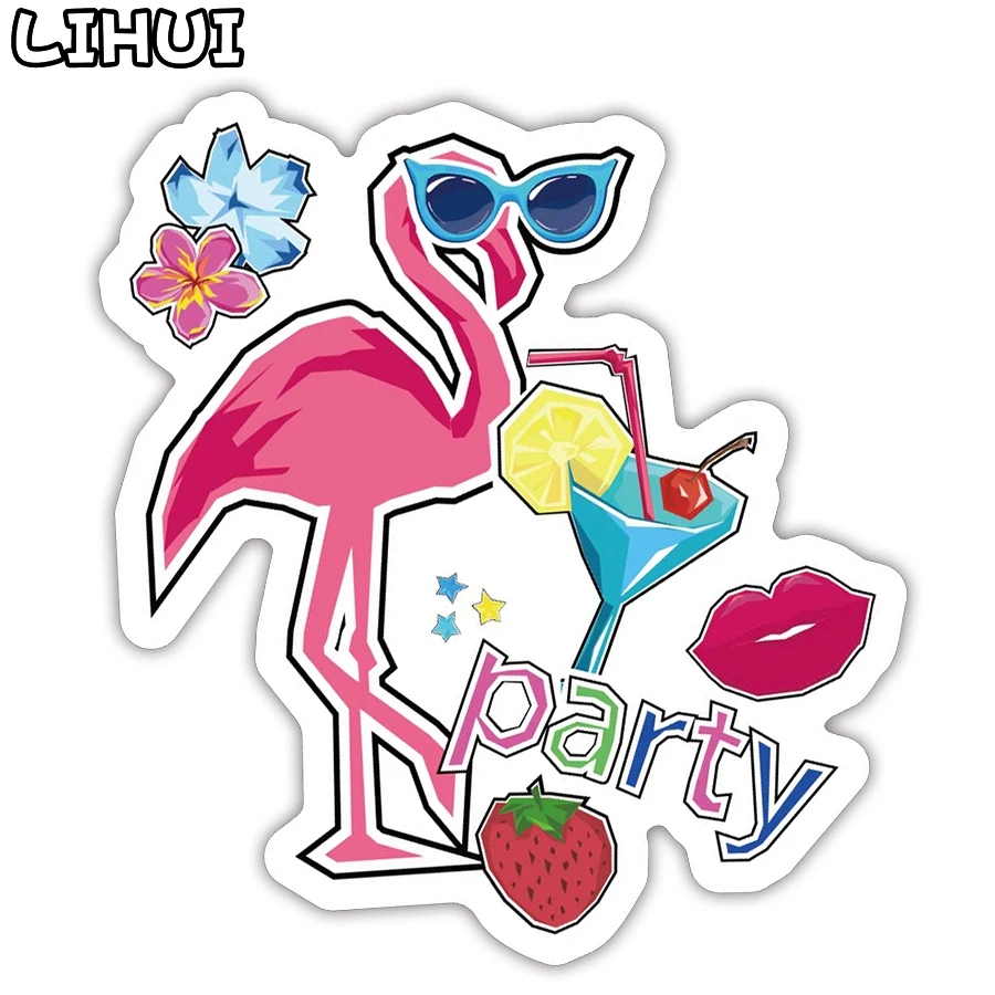 1 PCS Flamingo Sticker Toys for Children Lovely Pink Cute Party