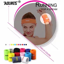 1 шт. Унисекс Эластичный Спортивный Браслет для спорта фитнес Теннис Бадминтон пот доказательство полотенце защита для запястья