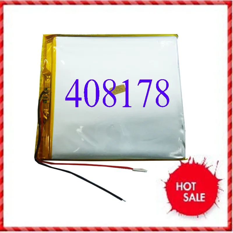 408178 3.7V lithium polymer battery MP3/4/5 MId 2800mah high capacity core Rechargeable Li-ion Cell | Электроника