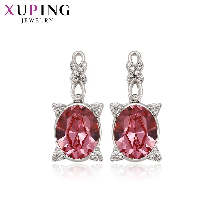 11 Deals Xuping Drop Earrings Lovely Crystals From Swarovski Product